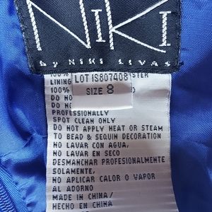 Prom dress royal blue